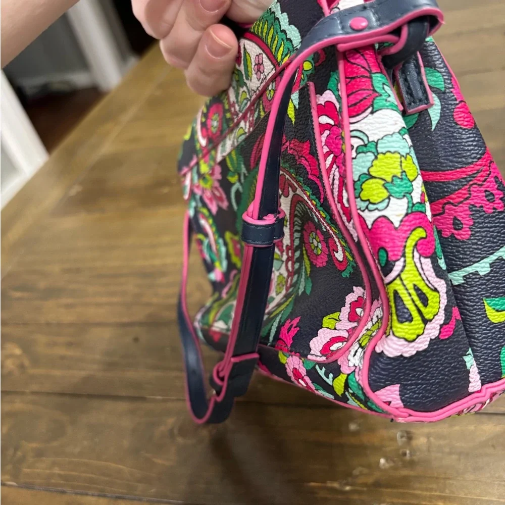 Vera Bradley Scalloped Hipster Crossbody in “Petal Paisley”